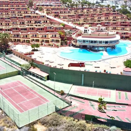Apartamento Con Bonita Vista, Piscina En Tenerife Sur Lägenhet *