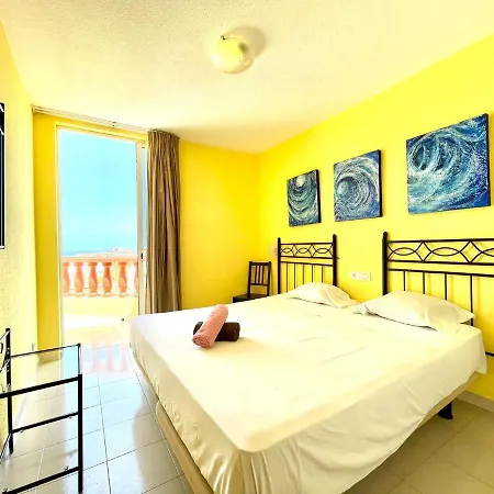 Apartamento Con Bonita Vista, Piscina En Tenerife Sur Lägenhet Costa Adeje (Tenerife)
