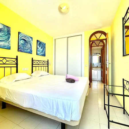 Apartamento Con Bonita Vista, Piscina En Tenerife Sur *
