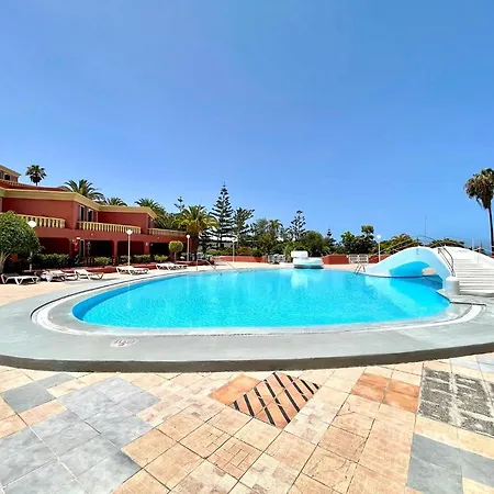 Apartamento Con Bonita Vista, Piscina En Tenerife Sur